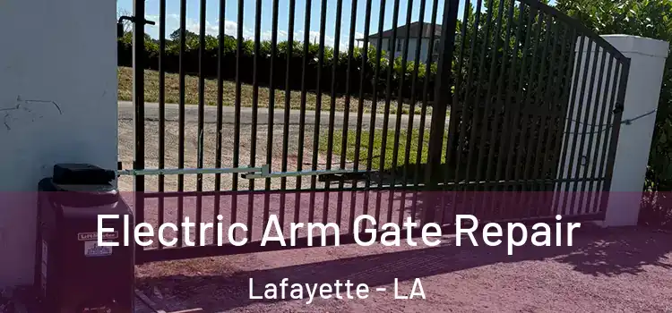Electric Arm Gate Repair Lafayette - LA